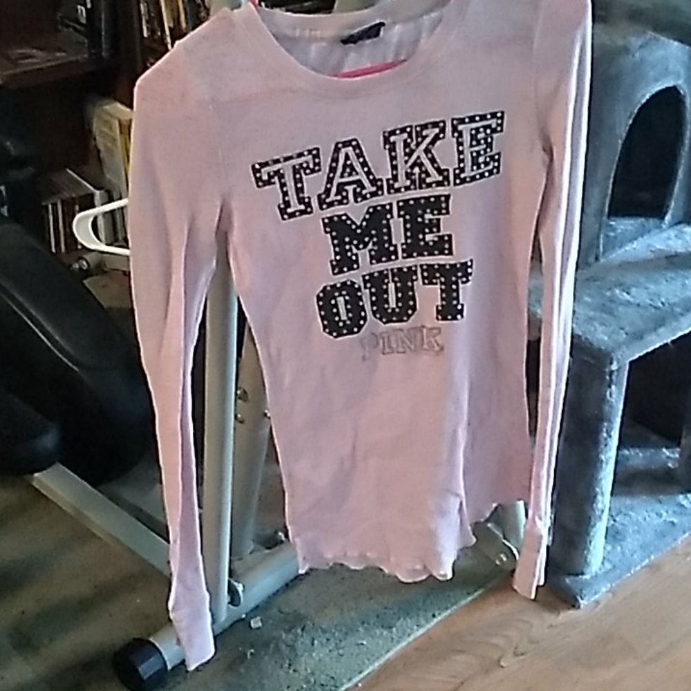 PINK long sleeved T